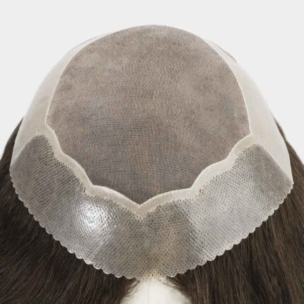 Monofilament-Haarsystem aus 100 % Echthaar